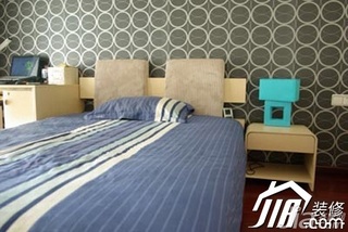 中式风格公寓10-15万100平米卧室床效果图