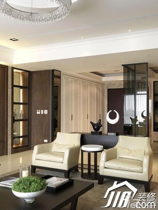 中式风格别墅140平米以上客厅沙发效果图