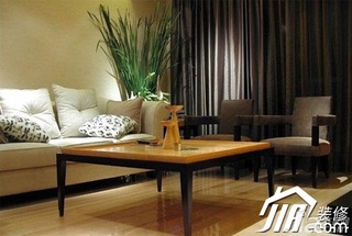 简约风格复式5-10万120平米客厅沙发效果图