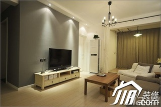 简约风格公寓简洁3万-5万90平米客厅茶几图片