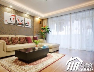 混搭风格公寓5-10万100平米客厅沙发效果图