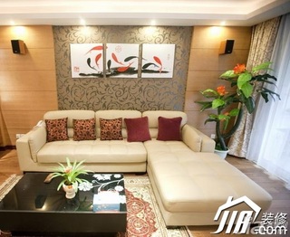 混搭风格公寓5-10万100平米客厅沙发图片