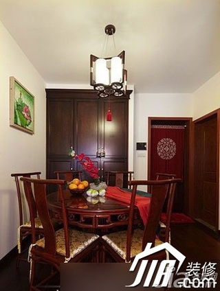 中式风格二居室3万-5万餐厅餐桌效果图