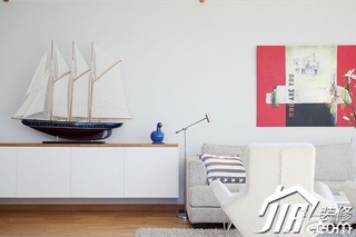 地中海风格别墅富裕型客厅沙发图片