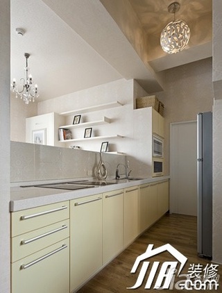 混搭风格小户型经济型50平米厨房橱柜设计图纸