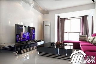 简约风格二居室简洁5-10万客厅沙发效果图