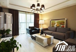 简约风格公寓简洁5-10万90平米客厅沙发效果图