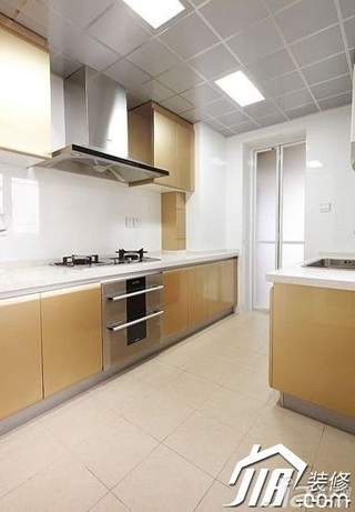 简约风格公寓实用5-10万90平米厨房橱柜效果图