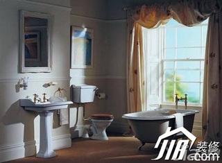 混搭风格富裕型卫生间洗手台图片