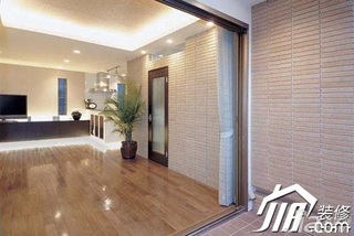 日式风格公寓5-10万100平米装修效果图
