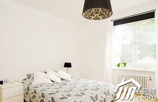 田园风格小户型简洁经济型70平米卧室床效果图