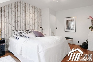简约风格复式舒适富裕型卧室床图片