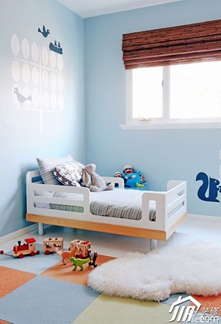 混搭风格可爱富裕型儿童房儿童床图片