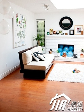 混搭风格公寓简洁5-10万110平米客厅沙发背景墙沙发图片