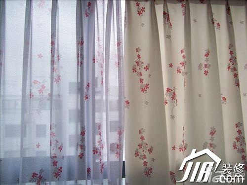 混搭风格,经济型装修,小户型装修,窗帘