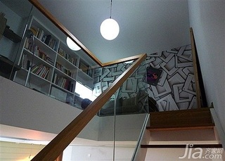 宜家风格复式楼梯灯具图片
