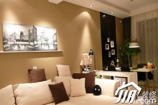 简约风格小户型简洁经济型客厅沙发图片