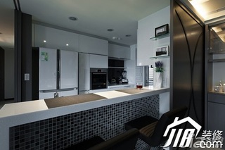 简约风格公寓经济型100平米厨房吧台设计