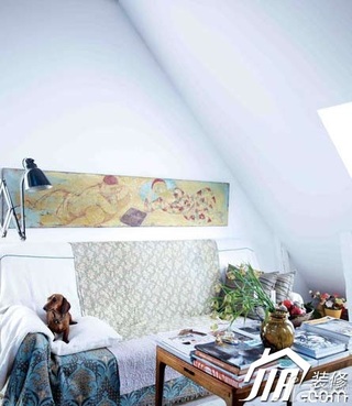 欧式风格公寓经济型110平米客厅沙发效果图