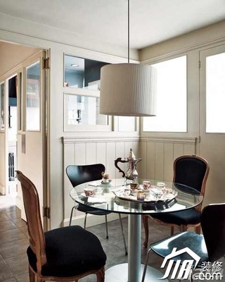欧式风格公寓经济型110平米客厅餐桌效果图