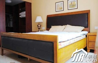 欧式风格公寓3万-5万100平米卧室床头柜效果图