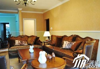 欧式风格公寓3万-5万100平米客厅沙发效果图