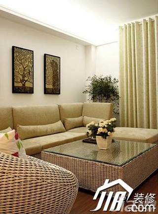 简约风格公寓富裕型120平米沙发效果图