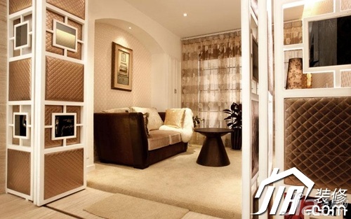 公寓装修,豪华型装修,欧式风格,客厅,简洁,沙发,茶几,窗帘,沙发背景墙