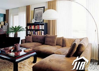 简约风格公寓简洁经济型100平米客厅沙发图片