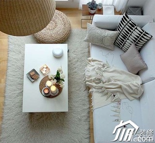 简约风格公寓简洁经济型客厅沙发效果图