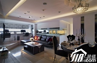 新古典风格公寓大气富裕型90平米客厅地台沙发图片