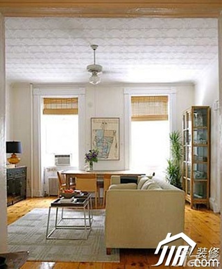 简约风格小户型简洁3万-5万60平米客厅沙发效果图