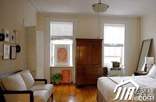 简约风格小户型简洁3万-5万60平米卧室沙发背景墙床图片