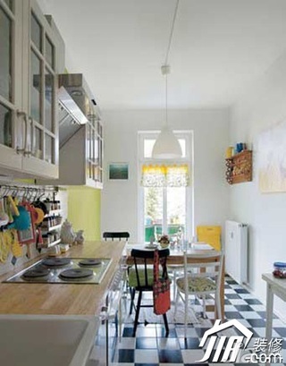 简约风格小户型简洁经济型50平米厨房橱柜设计图纸