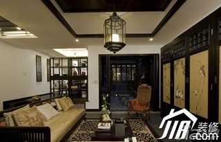 中式风格公寓大气经济型120平米客厅沙发图片