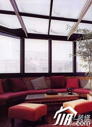 简约风格公寓5-10万70平米阳光房沙发图片