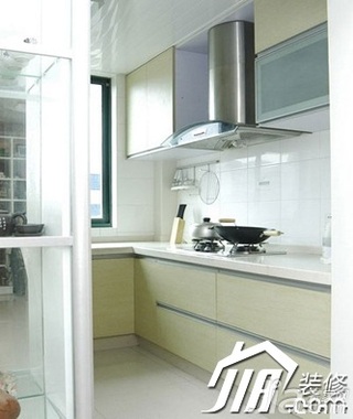 混搭风格三居室实用富裕型100平米厨房橱柜定制