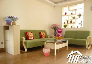 混搭风格公寓舒适5-10万100平米客厅沙发背景墙沙发图片