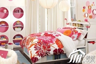 简约风格小户型梦幻3万-5万70平米卧室床图片