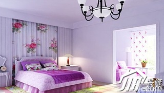 简约风格小户型3万-5万70平米卧室床图片