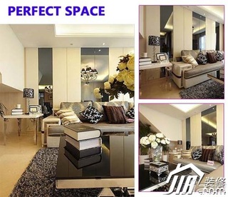 混搭风格公寓奢华富裕型100平米客厅沙发图片