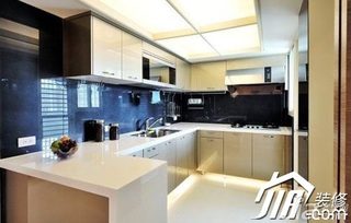 简约风格公寓富裕型130平米厨房橱柜定制