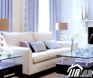 简约风格公寓简洁5-10万90平米客厅沙发效果图