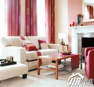 简约风格公寓温馨5-10万90平米客厅沙发图片