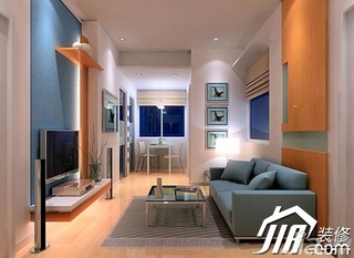 简约风格公寓简洁3万-5万90平米客厅沙发效果图