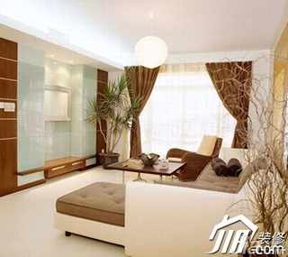 简约风格公寓舒适3万-5万90平米客厅沙发图片