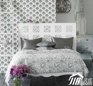 混搭风格小户型5-10万70平米卧室床图片