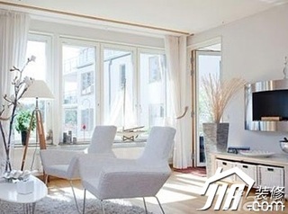 地中海风格公寓富裕型100平米客厅沙发效果图