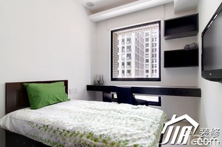 新古典风格公寓经济型80平米卧室床图片