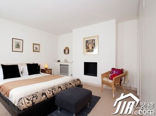 loft风格复式豪华型卧室床图片